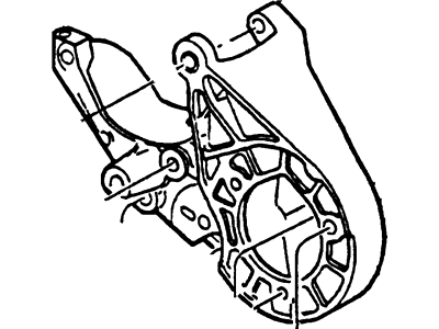 Ford F6DZ3C511AA Power Steering Pump Support F6DZ3C511AA Ford Power Steering Pump Support Illustration 1 of 1