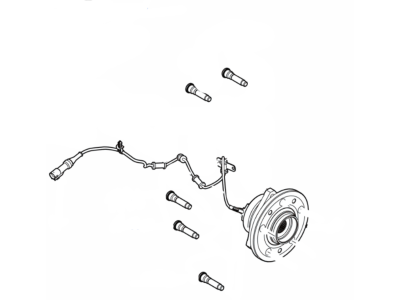 Mercury G2MZ-1104-P Hub Assy - Wheel