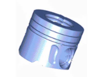 FW9Z-6108-A Ford Piston Illustration 1 of 1