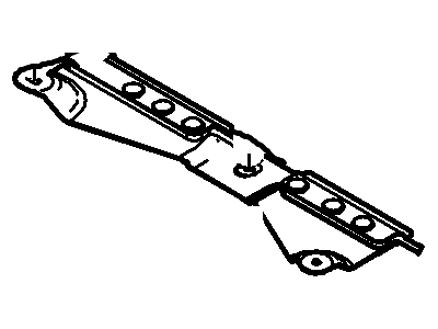 Ford 8R3Z-9B007-A Shield - Fuel Tank, Driver Side 8R3Z-9B007-A Ford Shield - Fuel Tank, Driver Side Illustration 1 of 1