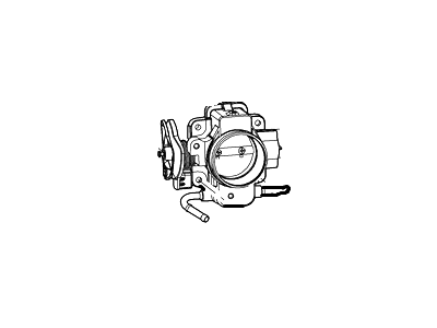 Mercury Mariner Throttle Body - 5L8Z-9E926-AA