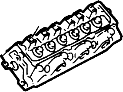 Mercury 1F2Z-6049-CA Cylinder Head Assembly
