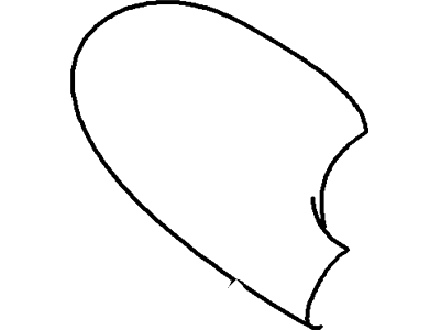 2M5Z-17D743-PTM Ford Cover, Driver Side Illustration 1 of 1
