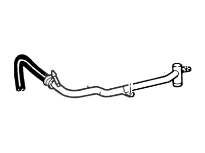 XF2Z-8548-AA Ford Tube Assembly Illustration 1 of 1