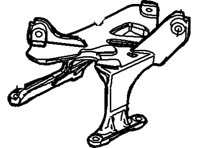 Ford 4C3Z-6N639-AA Pedestal Assembly 4C3Z-6N639-AA Ford Pedestal Assembly Illustration 1 of 1