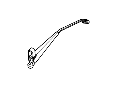 Mercury Cougar Windshield Wiper - F8RZ-17527-BA