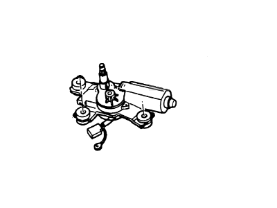 Mercury Cougar Wiper Motor - F8RZ-17508-EA