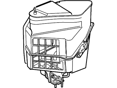 Mercury 8W7Z-19C590-A Duct - Air