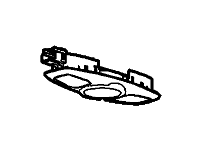 Ford CV6Z-13776-BA Lamp Assembly - Interior CV6Z-13776-BA Ford Lamp Assembly - Interior Illustration 1 of 1