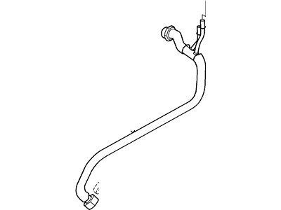 Ford 1R3Z-9D477-AA Tube - EGR Valve To Exhaust Manifold