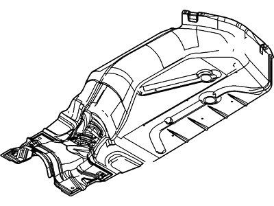 Lincoln AE5Z-9A031-C Heat Shield