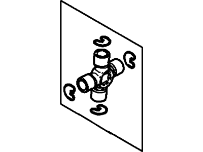 Ford F81Z-4635-AB Kit - Universal Joint Repair F81Z-4635-AB Ford Kit - Universal Joint Repair Illustration 1 of 1