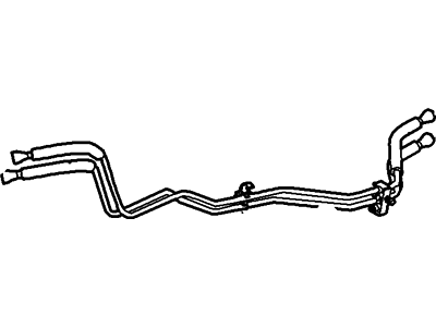 Ford 5C3Z-9J338-AA Tube 5C3Z-9J338-AA Ford Tube Illustration 1 of 1