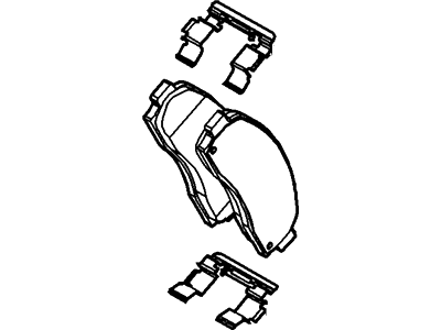 Mercury 7U2Z-2V001-C Kit - Brake Lining