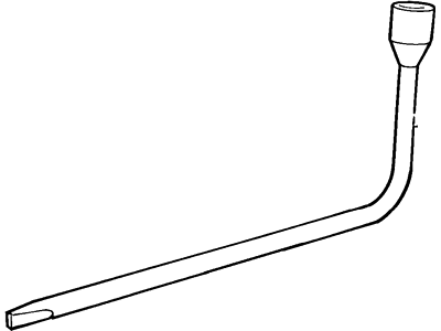Ford 2C2Z-17081-AA Lever - Lifting Jack 2C2Z-17081-AA Ford Lever - Lifting Jack Illustration 1 of 1