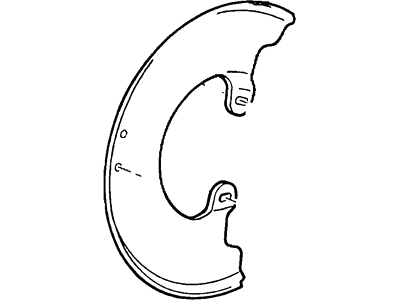 Ford FOTZ-2K004-A Shield - Splash