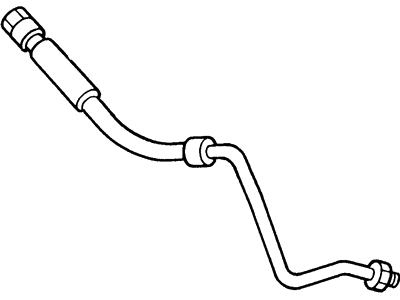 Lincoln F2DZ3A719A Hose And Connector Assembly - Power Steering