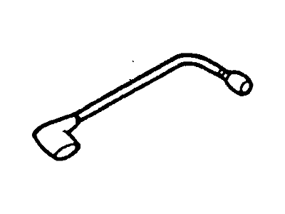 Mercury YS4Z-19C828-BA Hose Assembly