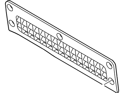 Mercury BE5Z-54638A52-AB Grille - Air Inlet