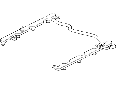 Ford 7C2Z-9F792-A Manifold Assembly - Fuel Supply