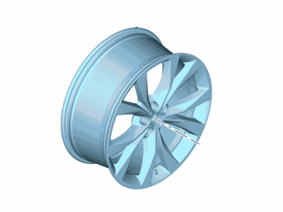 Ford FK7Z-1007-A Wheel Assy