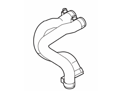 3W7Z-18472-AC Ford Hose - Heater Water Illustration 1 of 1