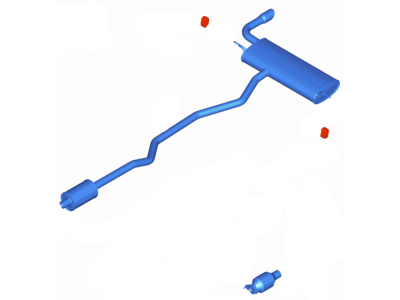 Ford Fusion Tail Pipe - HS7Z-5F250-D