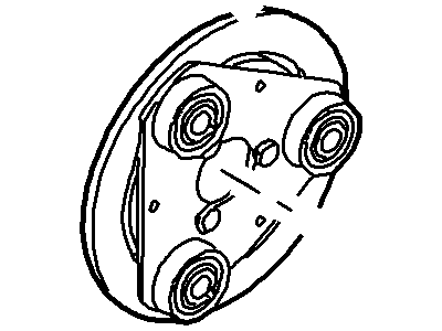 Ford 6F1Z-19D786-AA Disc Assembly - Clutch 6F1Z-19D786-AA Ford Disc Assembly - Clutch Illustration 1 of 1