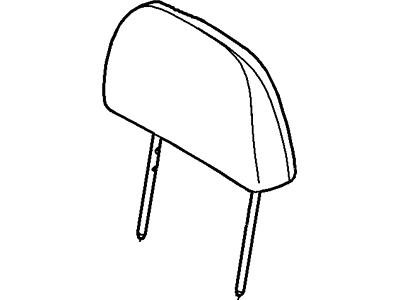 Lincoln BA1Z-78611A08-AF Head Rest Assy