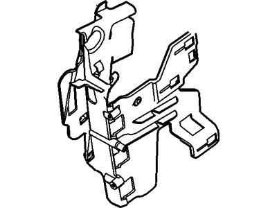Ford BE8Z-5821978-A Shield, Passenger Side BE8Z-5821978-A Ford Shield, Passenger Side Illustration 1 of 1