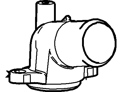 Ford F65Z-8592-BC Connection - Water Outlet F65Z-8592-BC Ford Connection - Water Outlet Illustration 1 of 1