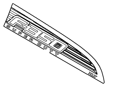 Ford BC3Z-16720-BC Name Plate