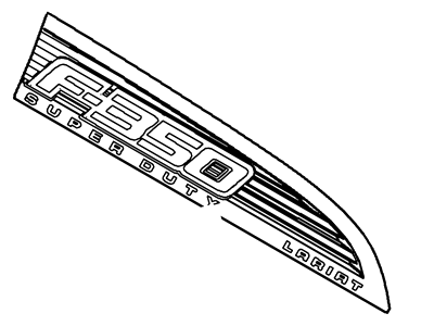 Ford BC3Z-16720-CD Name Plate