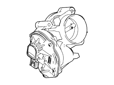 Ford 8S4Z-9E926-B Throttle Body And Motor Assembly