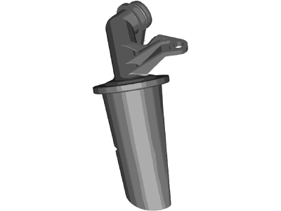 Ford BK3Z-6622-A Tube Assembly - Oil Pump Inlet