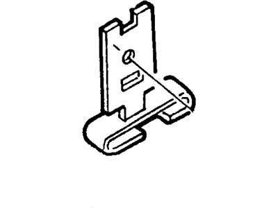 Ford YL2Z-18888-AA Support Assembly - Radio YL2Z-18888-AA Ford Support Assembly - Radio Illustration 1 of 1