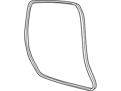 3L2Z-78404A06-AA Ford Weatherstrip Illustration 1 of 1