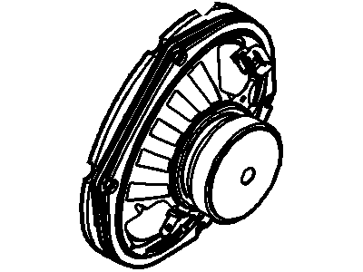 Lincoln BT4Z-18808-F Speaker Assy