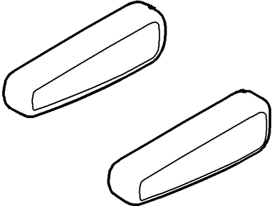 Ford 7L7Z-7867112-AE Armrest Assembly, Driver Side 7L7Z-7867112-AE Ford Armrest Assembly, Driver Side Illustration 1 of 1