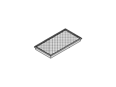 Ford 6L2Z-9601-AA Element Assembly - Air Cleaner 6L2Z-9601-AA Ford Element Assembly - Air Cleaner Illustration 1 of 1
