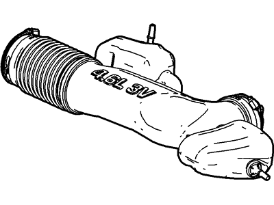 6L2Z-9B659-C Ford Hose - Air Illustration 1 of 1
