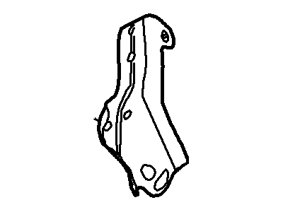 5L8Z-16A023-AA Ford Bracket, Passenger Side Illustration 1 of 1