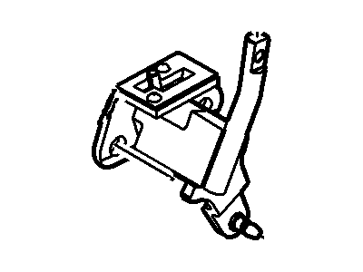 7C3Z-7210-H Ford Lever Illustration 1 of 1