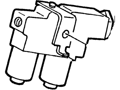 Ford Ranger ABS Pump And Motor Assembly - F87Z-2B373-AE