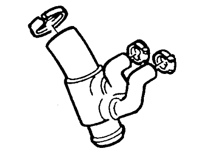 Ford F-250 Cooling Hose - F4TZ-6K741-A