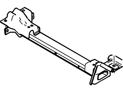 Ford 8A5Z-5410672-A Member Assembly - Floor Side - Front, Passenger Side 8A5Z-5410672-A Ford Member Assembly - Floor Side - Front, Passenger Side Illustration 1 of 1