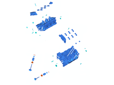 Ford FL3Z-6049-J Cylinder Head, Driver Side FL3Z-6049-J Ford Cylinder Head, Driver Side Illustration 1 of 1