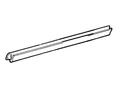 Ford 4L5Z-1021452-AA Weatherstrip Assembly - Door Window 4L5Z-1021452-AA Ford Weatherstrip Assembly - Door Window Illustration 1 of 1