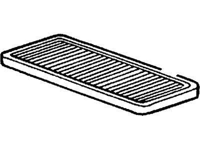 Mercury F5RZ-19N619-BA Filter - Pollen