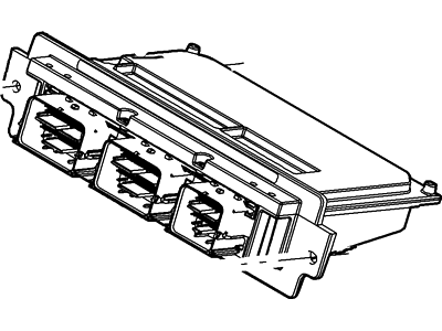Lincoln DA5Z-12A650-BB Module - Engine Control - Eec V
